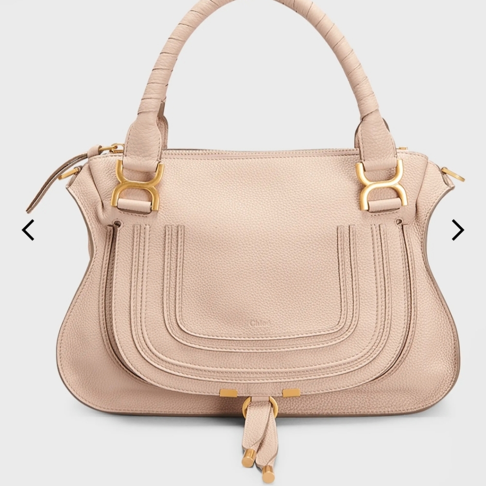 Chloe marcie medium bag beige